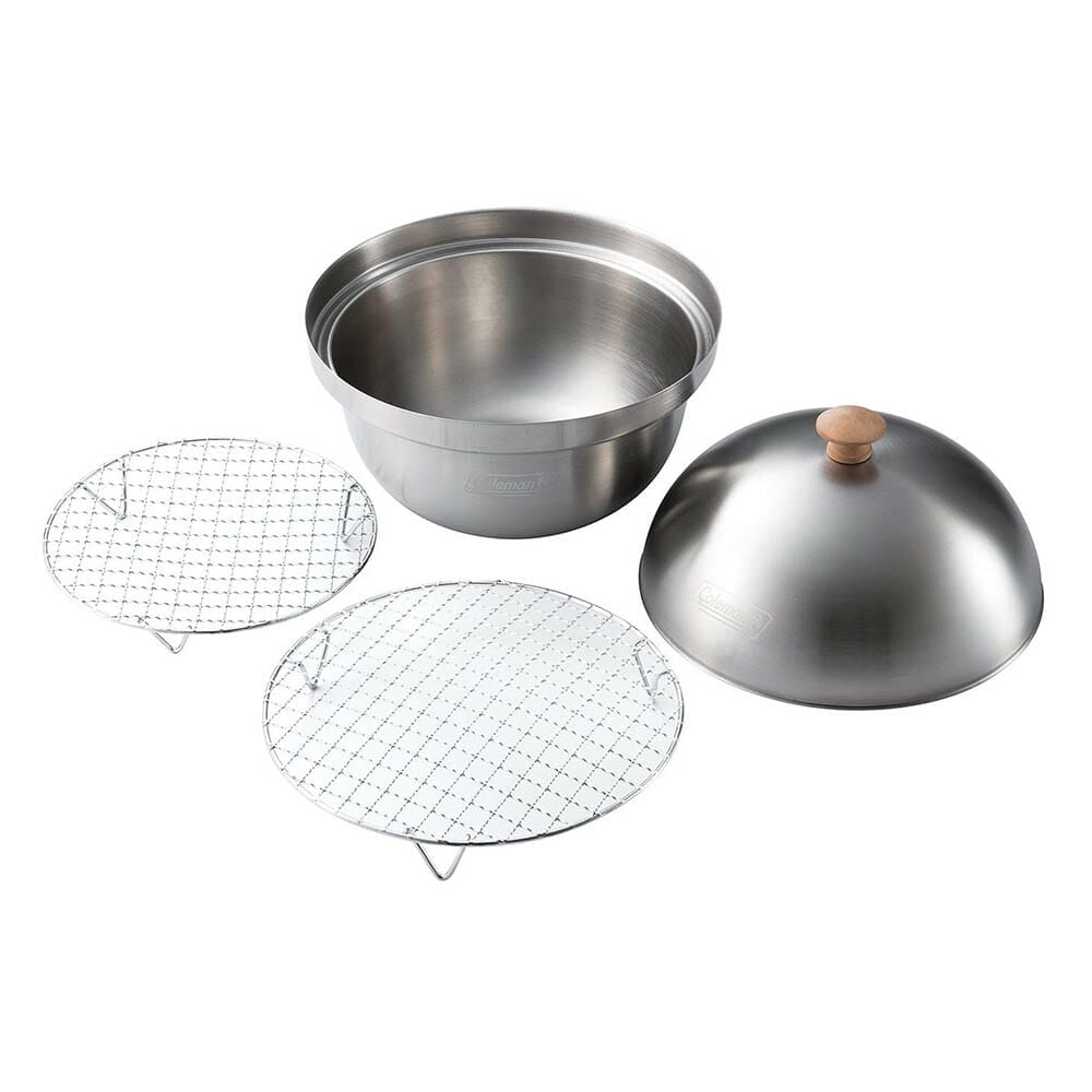 バーベキュー・調理用品 Coleman Stainless Smoker II Coleman Smoker - hkcoleman