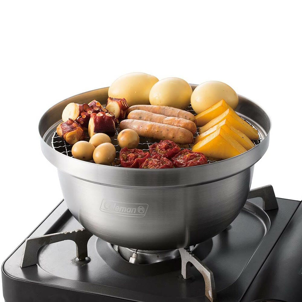 新品未使用　未開封　Coleman STAINLESS SMOKER II Coleman Coleman Smoker Stainless Steel Smoker 2 2000026791